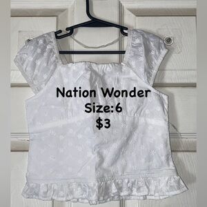 White Kids Blouse